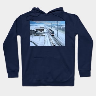 The train to Interlaken Hoodie